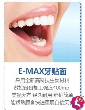 E-MAX牙贴面 E-MAX牙贴面