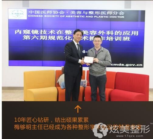 多次参与各种学会交流的梅够明医生 多次参与各种学会交流的梅够明医生