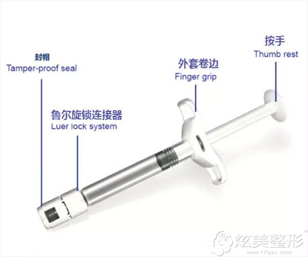 铂金瑞蓝升级后的针筒 铂金瑞蓝升级后的针筒