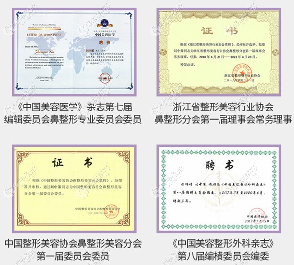 杭州维多利亚整形医生刘中策获得诸多荣誉 杭州维多利亚整形医生刘中策获得诸多荣誉