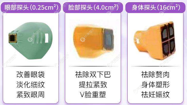 热玛吉4代除皱用的不同探头 热玛吉4代除皱用的不同探头